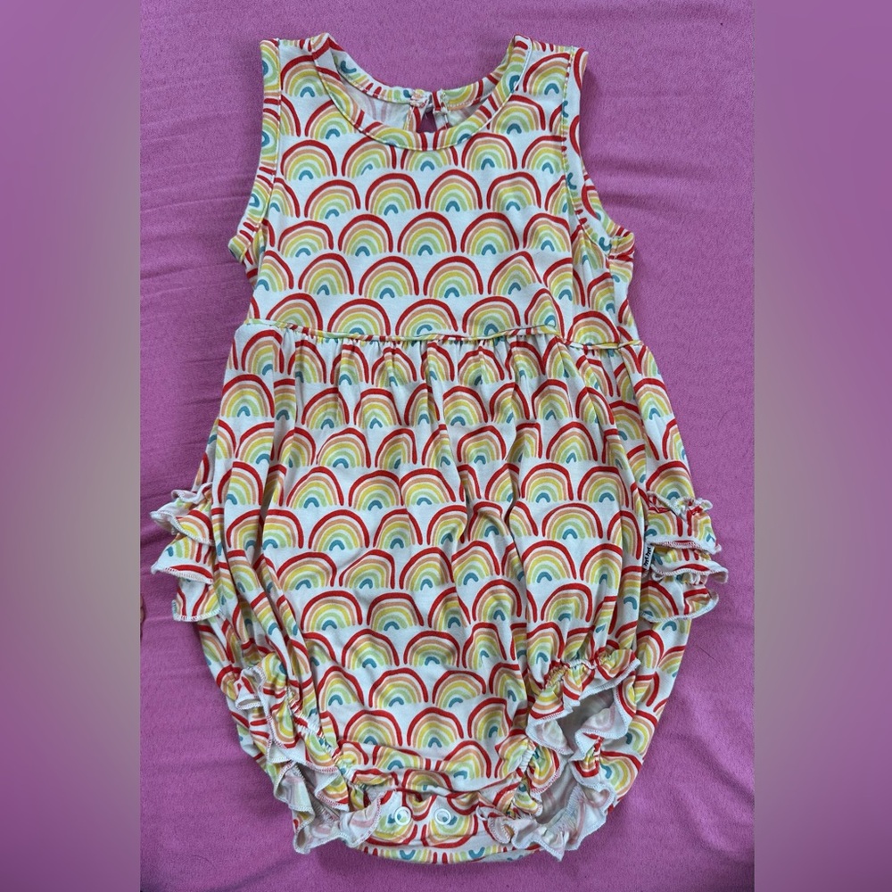 SOLD - Little sleepies bubble romper size 18-24